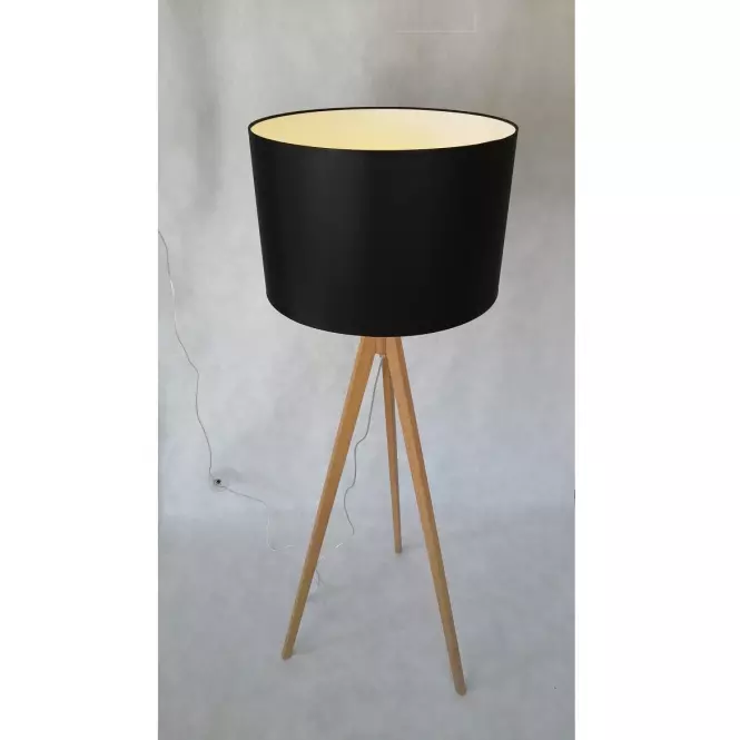 Stojacia lampa Treviso 5039 čierna LP1