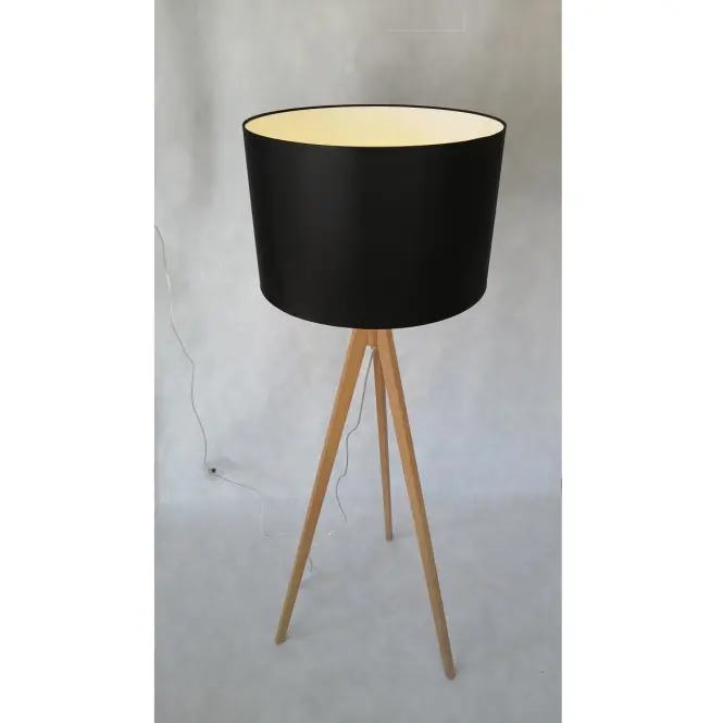 Stojacia lampa Treviso 5039 čierna LP1,3