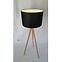 Stojacia lampa Treviso 5039 čierna LP1,3