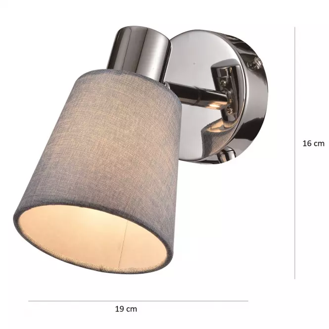 Nástenná lampa Pin 91-70814 K1