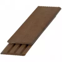 Krycia lišta tmavohnedá 2000X66X6mm