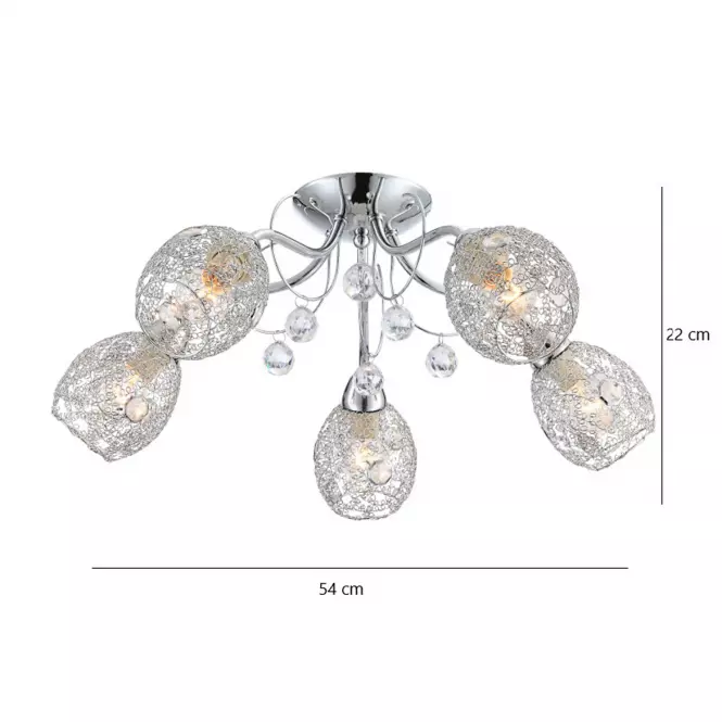 Luster Kordula 56689-5 LW5