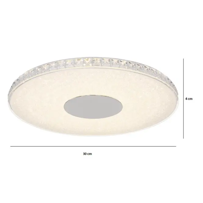 Stropné svietidlo prisadené 49336-16R 16W 4000K PL1,7