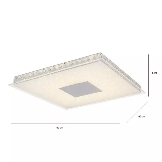 Stropná lampa 49336-24 24W 4000K PL1