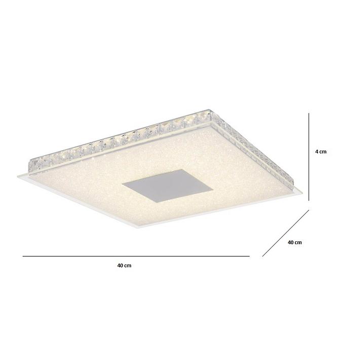 Stropná lampa 49336-24 24W 4000K PL1