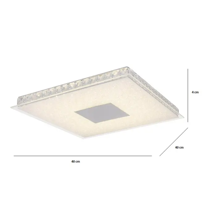 Stropná lampa 49336-24 24W 4000K PL1,9