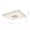 Stropná lampa 49336-24 24W 4000K PL1,9
