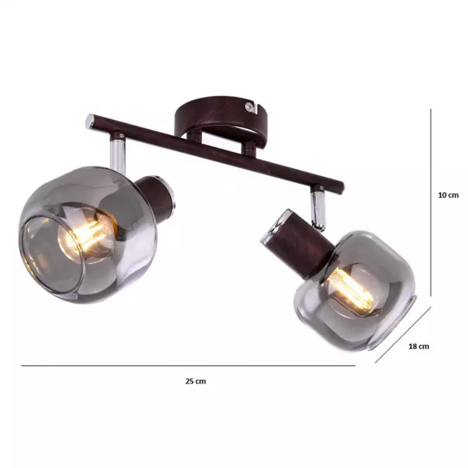 Stropná lampa 54303-2 Dymione LS2