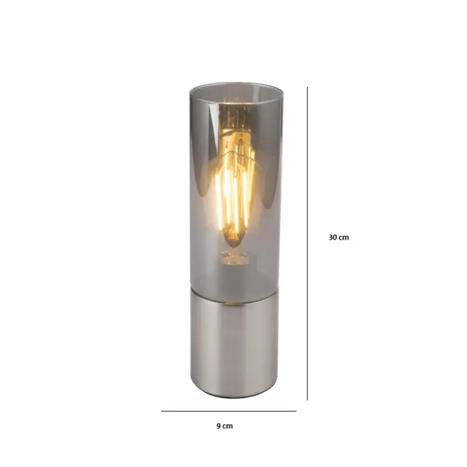 Stolná lampa Annika 21000N LB1 čierna,7