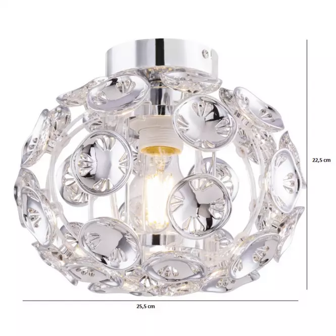Luster 51500-1D CHROM LW1