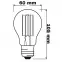 Žiarovka LED OSRAM FIL A60 E27 11W 4000K,2