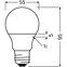 Žiarovka LED OSRAM A40 E27 4,9W 4000K,3