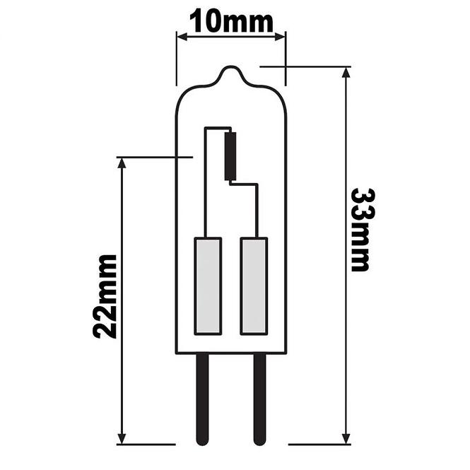 OSRAM Kaps G4 64425 ST AX 20W 12V BLI2