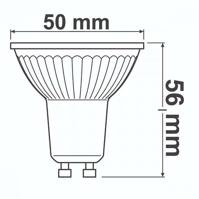 Žiarovka LED OSRAM GU10 4,3W 4000K