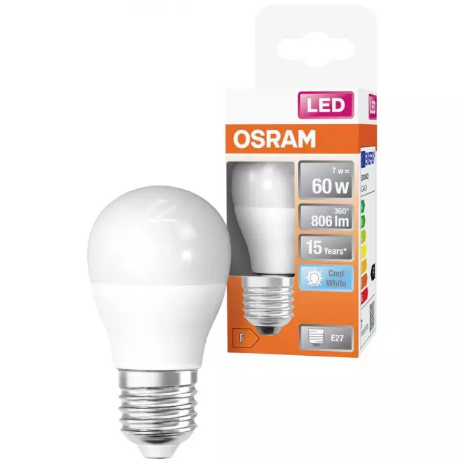 Žiarovka LED OSRAM E27 G45 7,5W 4000K