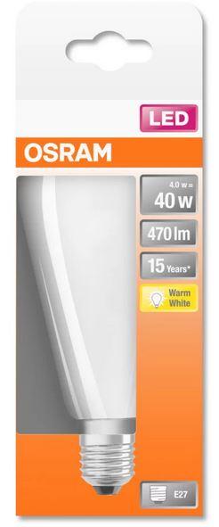 Žiarovka LED OSRAM EDISON E27 4W 2700K