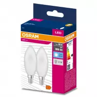 Žiarovka LED Osram E14 B35 7W 4000k 2 ks