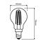 Žiarovka OSRAM LED Value ND FIL CL P40 E14 4W 40W 470LM 827,4