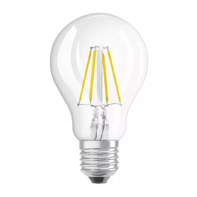 Žiarovka OSRAM LED Fila Value CL A60 E27 4W 40W 470LM 827,2