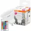 OSRAM LED STAR GU10 RGBW 4,5W 25W + PIL,3