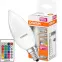 Žiarovka LED OSRAM E14 RGB B35 4,9W s diaľkovým ovládaním,2