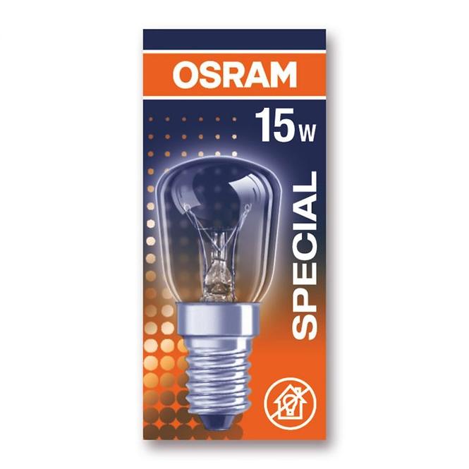 Žiarovka SPECIAL T26/57CL 15W E14 stmievateľná do chladničky