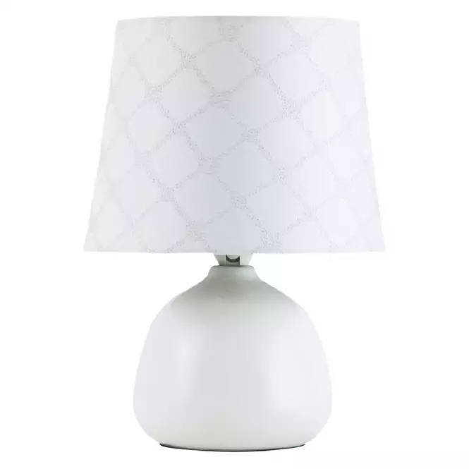Stolná lampa ELLIE 4379 biela  LB1