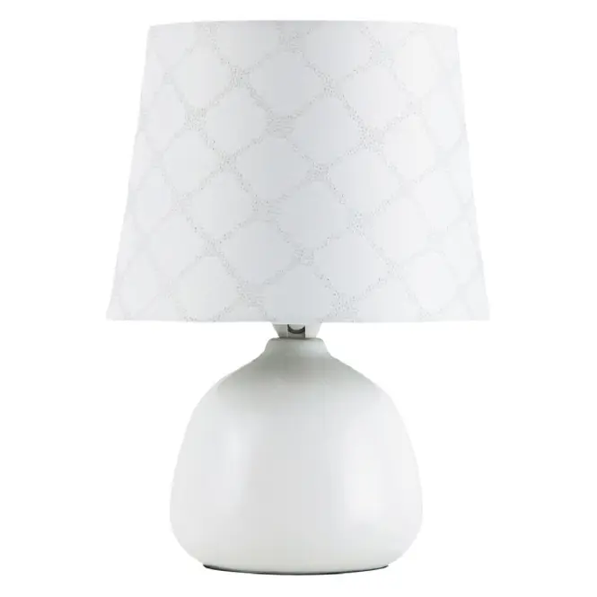 Stolná lampa ELLIE 4379 biela  LB1,4
