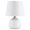 Stolná lampa ELLIE 4379 biela  LB1,4