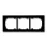 Rámček trojnásobný 12DR-3 čierny mat