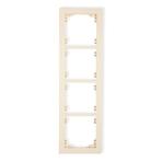 Rámček štvornásobný  beige D DR-4