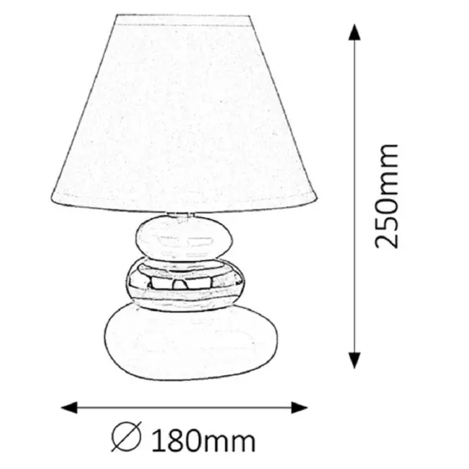 Stolná lampa Salem 4949 LB1,3
