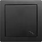 Prepínač black mat 12DWP-3