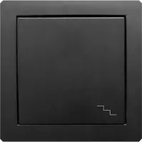 Prepínač black mat 12DWP-3