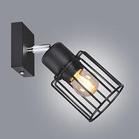 Nástenné bodové svietidlo Troy Black K-4560 LS1