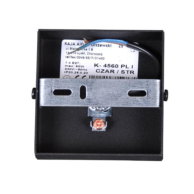 Nástenné bodové svietidlo Troy Black K-4560 LS1