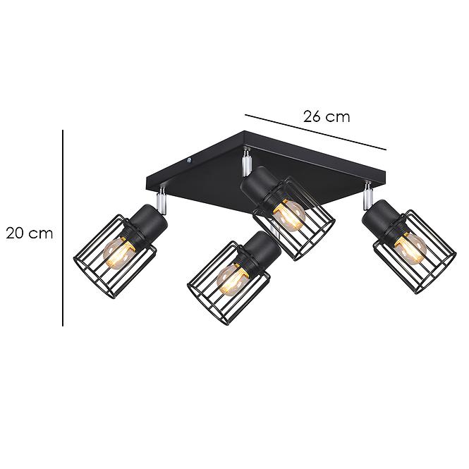 Luster TROY BLACK K-4563 Ls4,3
