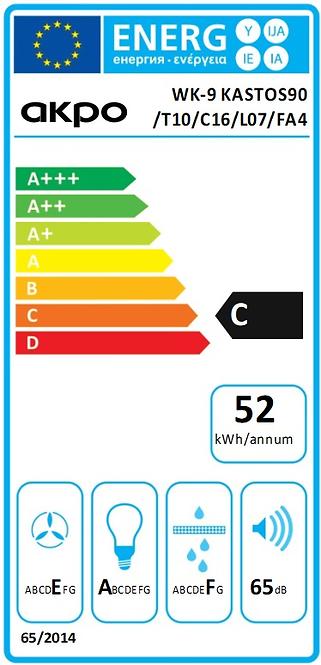 Digestor WK-9 Kastos 90 biela,5