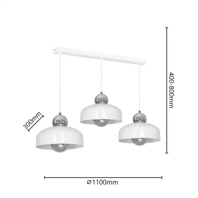 Luster Harald White 3771 Lw3
