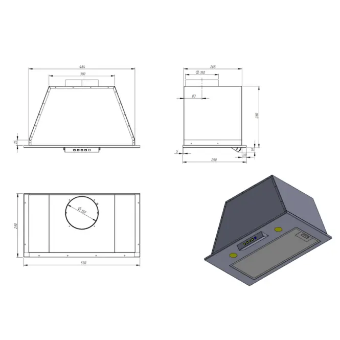 Digestor WK-9 Neva Inox