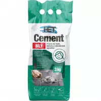 HET Cement biely 3 kg