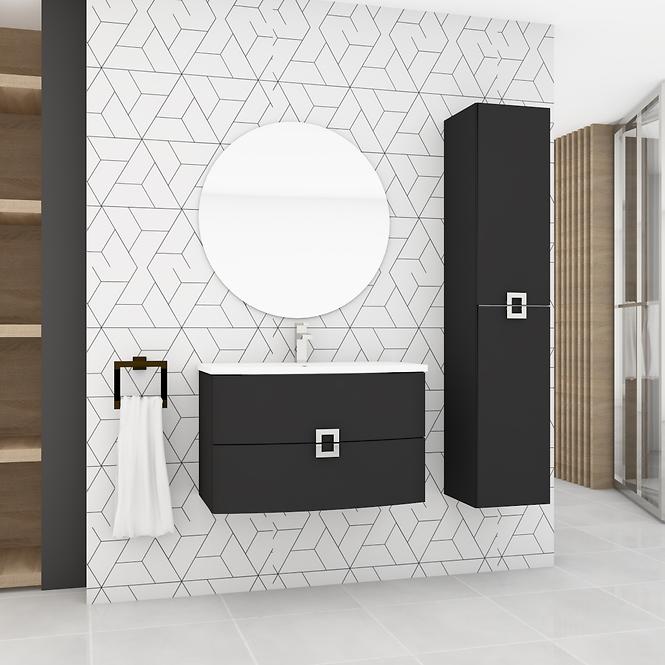 Skrinka DECO 80 grafit,3