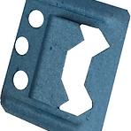 Spona PVC obkladu 3mm 100ks