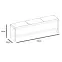 Lavica 65 Livorno dub wotan/biela,2
