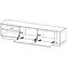 Skrinka RTV 187 Arco H dub grandson,3