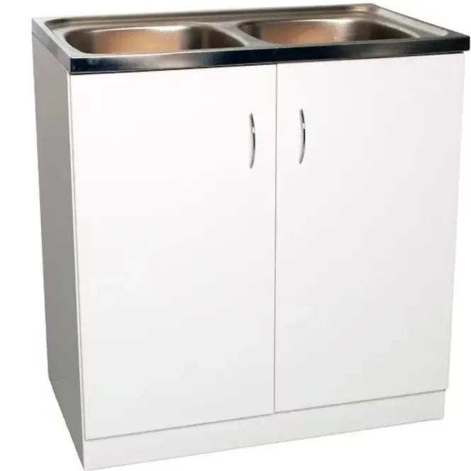 Skrinka pod drez biela 80/50