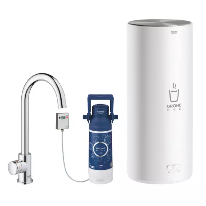 Batéria a bojler stojaci  GROHE RED MONO 30080001,2