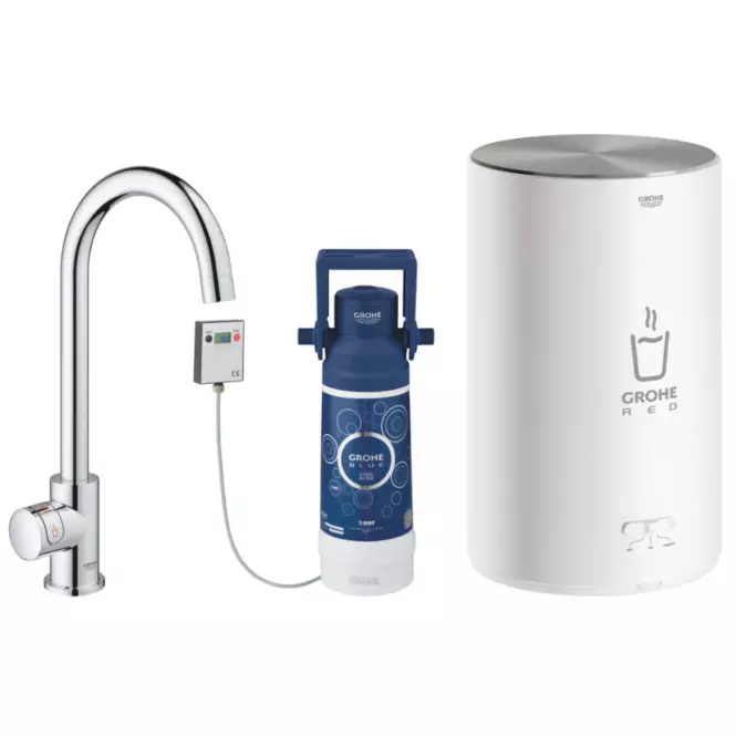 Batéria a bojler stojaci GROHE RED MONO 30085001,2