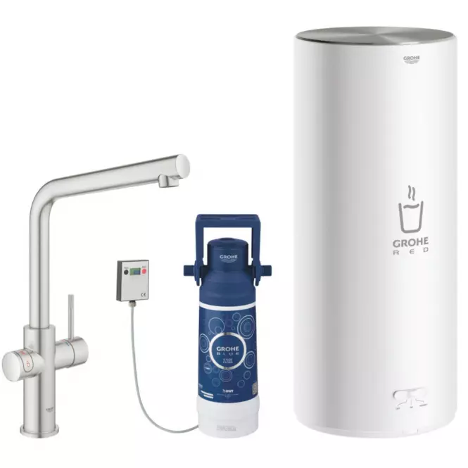 Batéria a bojler stojaci GROHE RED DUO 30325DC1,2