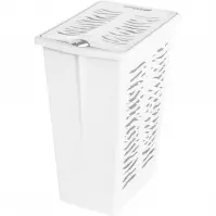 Koš na bielizeň Zebra 30l 1401 biela